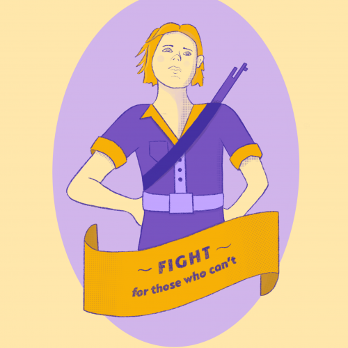 Fight for Those Who Can't by Irene De Le Mora
